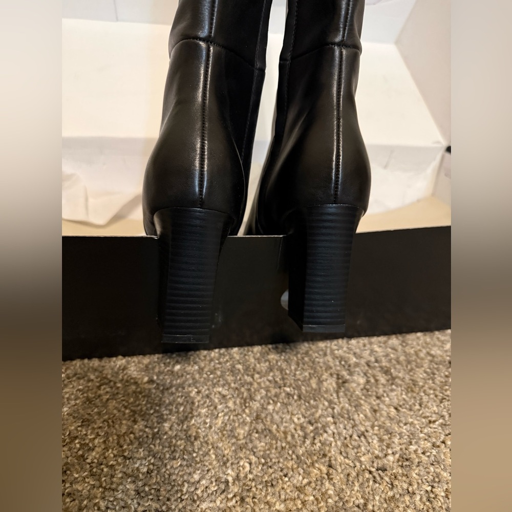 Women's Tall Leather Boots - Picture 5 of 8